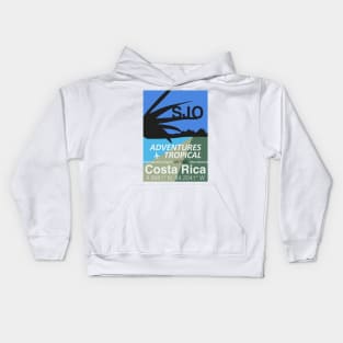 Pura Vida Adventures: SJO Airport Code Design Kids Hoodie